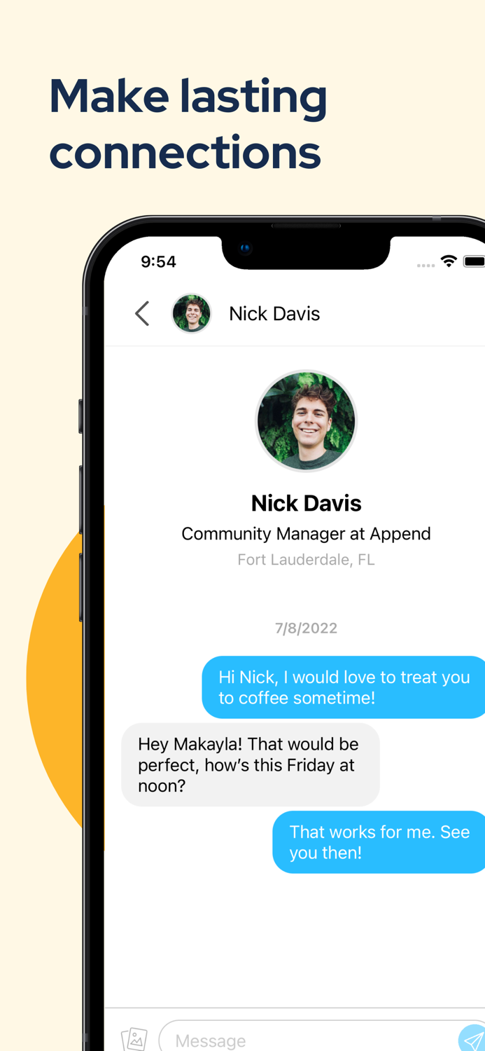 Append - Social business card