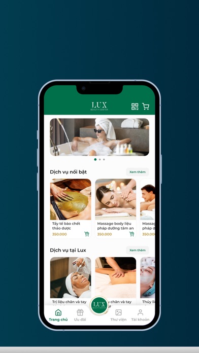 Lux Beauty Center Screenshot
