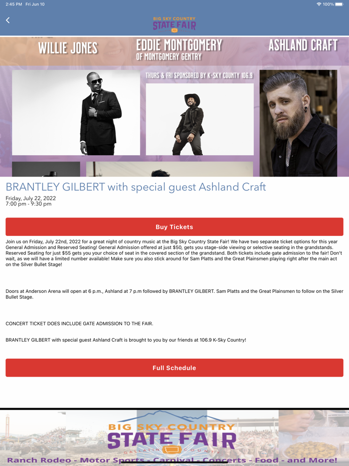 Big Sky Country State Fair