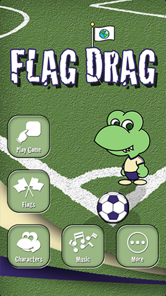 #2. Flag Drag (iOS) Podle: Tomi Kumic