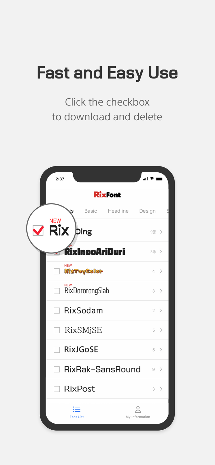 RixFontCloud