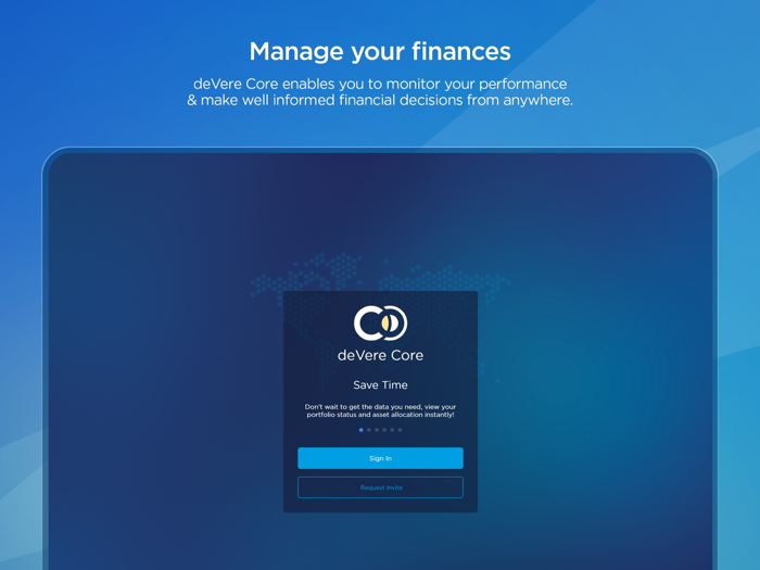 deVere Core Portfolio Tracking