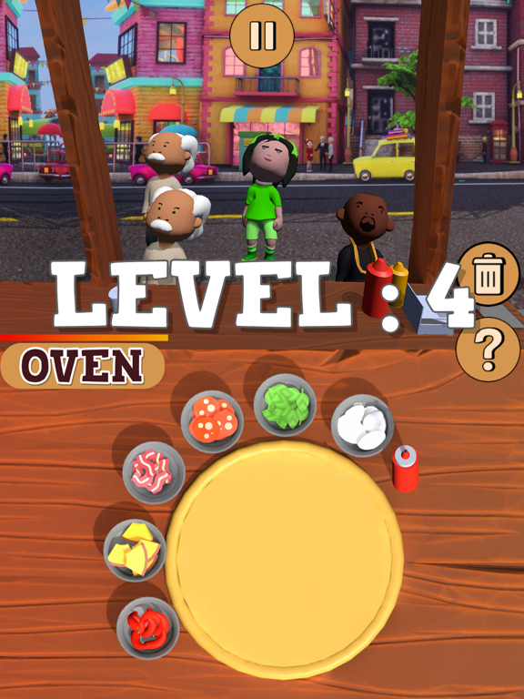Pizza Memory III iPad screenshot