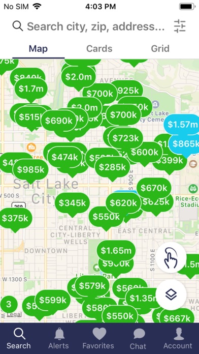 Utah Home Search Screenshot