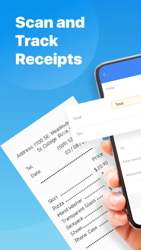Receipt Lens - Receipt Scanner screenshot 1 of 4