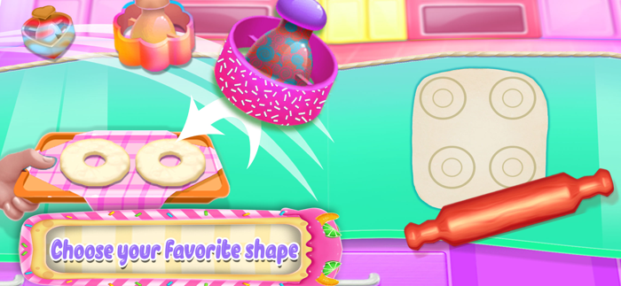 Donut Making Shop Cooking Game