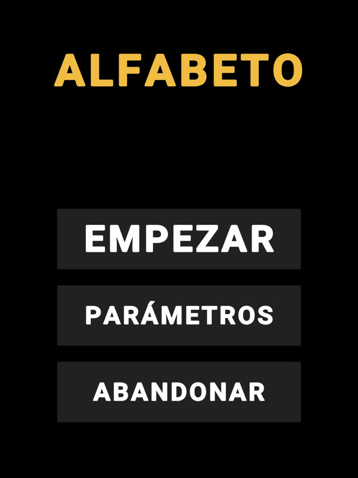 Alfabeto Pantalla completa