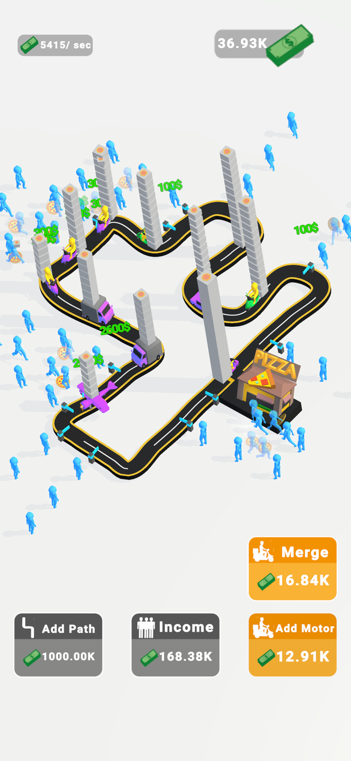 Pizza Delivery Clicker