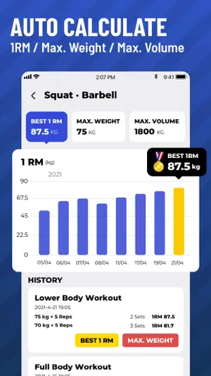 Gym Workout Planner & Gym Log screenshot 4