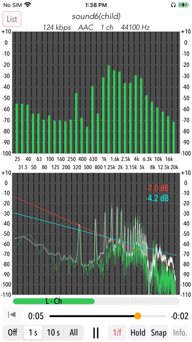 Music Frequency Analyzerのおすすめ画像8