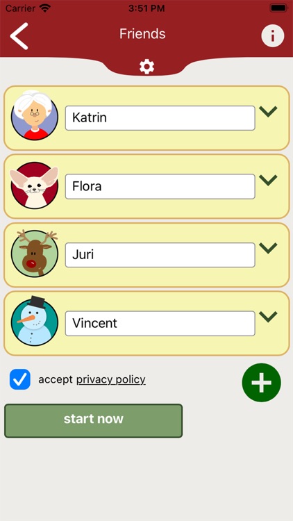 Secret Santa - Wichtel App