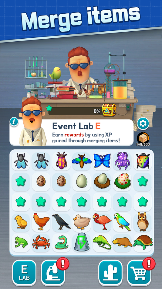 #2. MERGE LAB (iOS) Podle: 3F Factory Inc.