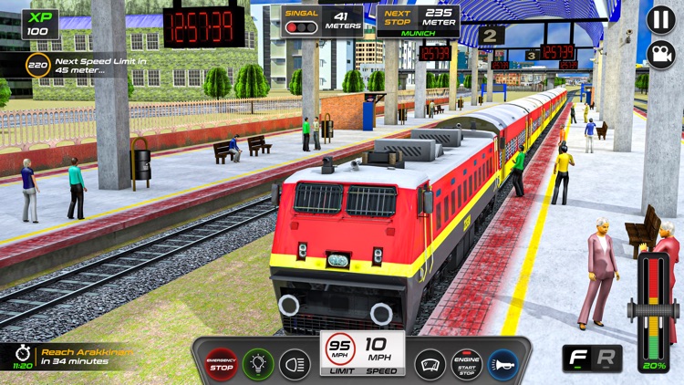 TrainLine: A Train Simulator