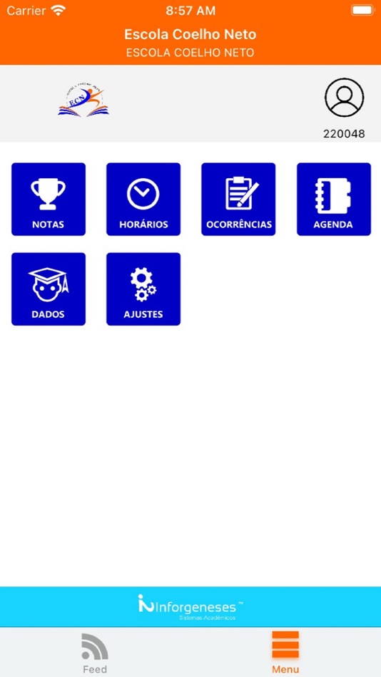 #2. Escola Coelho Neto - E.C.N (iOS) 由: Inforgeneses Solução Informática