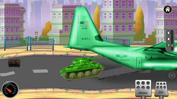 Army Vehicle Transporter Truck