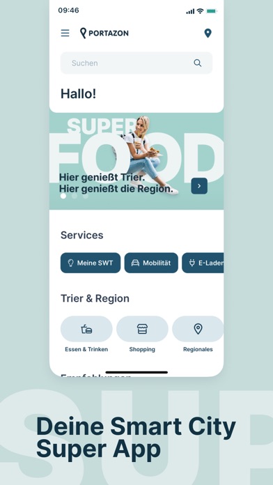 Portazon Smart City Super App Screenshot