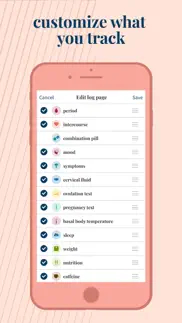 ovia: fertility, cycle, health iphone screenshot 4
