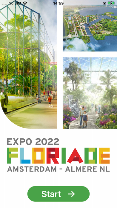 Floriade AR Experience app screenshot