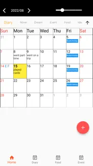 caldiary-diary app-journal app iphone screenshot 1