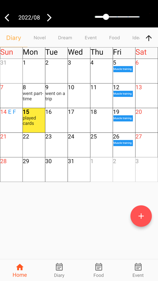 #1. Diary app CalDiary - Journal3 (iOS) 由: Foodmenu.world Inc.