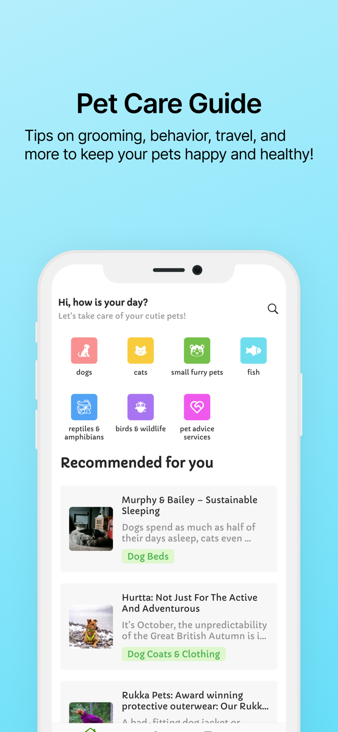 Pet Guide - Pet Care Tips
