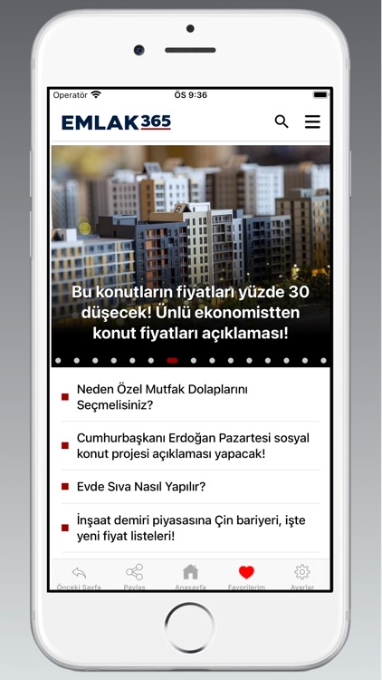 Emlak 365- Emlak Haberleri