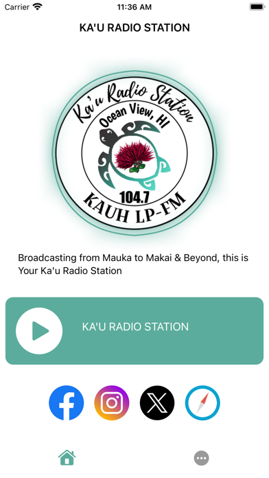 Ka'u Radio Station Screenshot