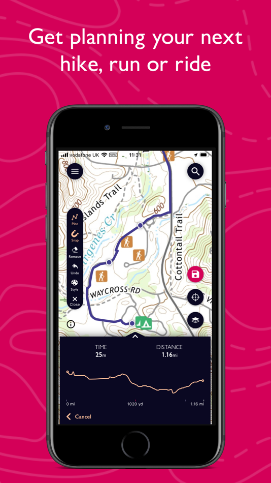 #4. OS Maps: Walk, Hike, Run, Bike (iOS) Με: Ordnance Survey