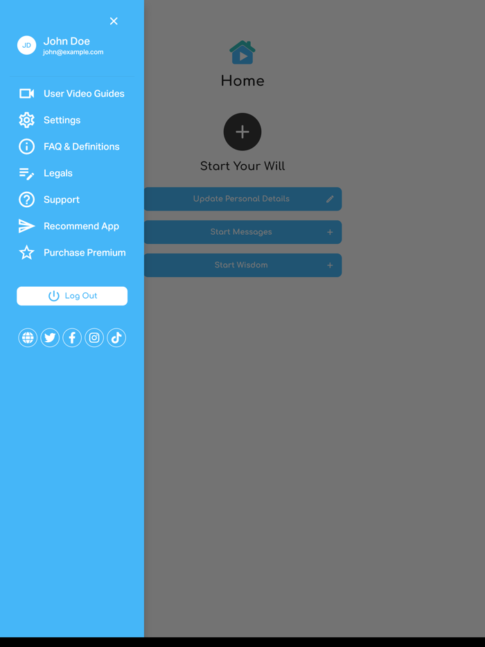 VideoWill - Make a Will