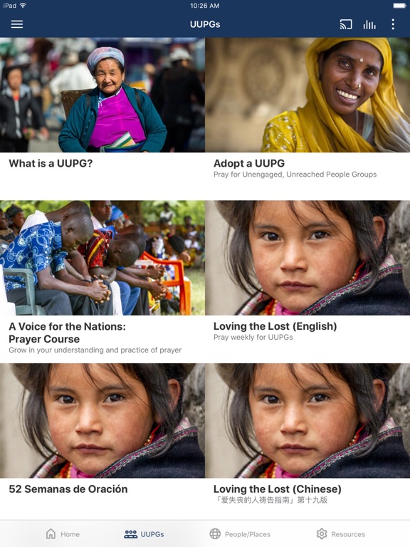 IMB Pray iPad screenshot 2 - Lifestyle app