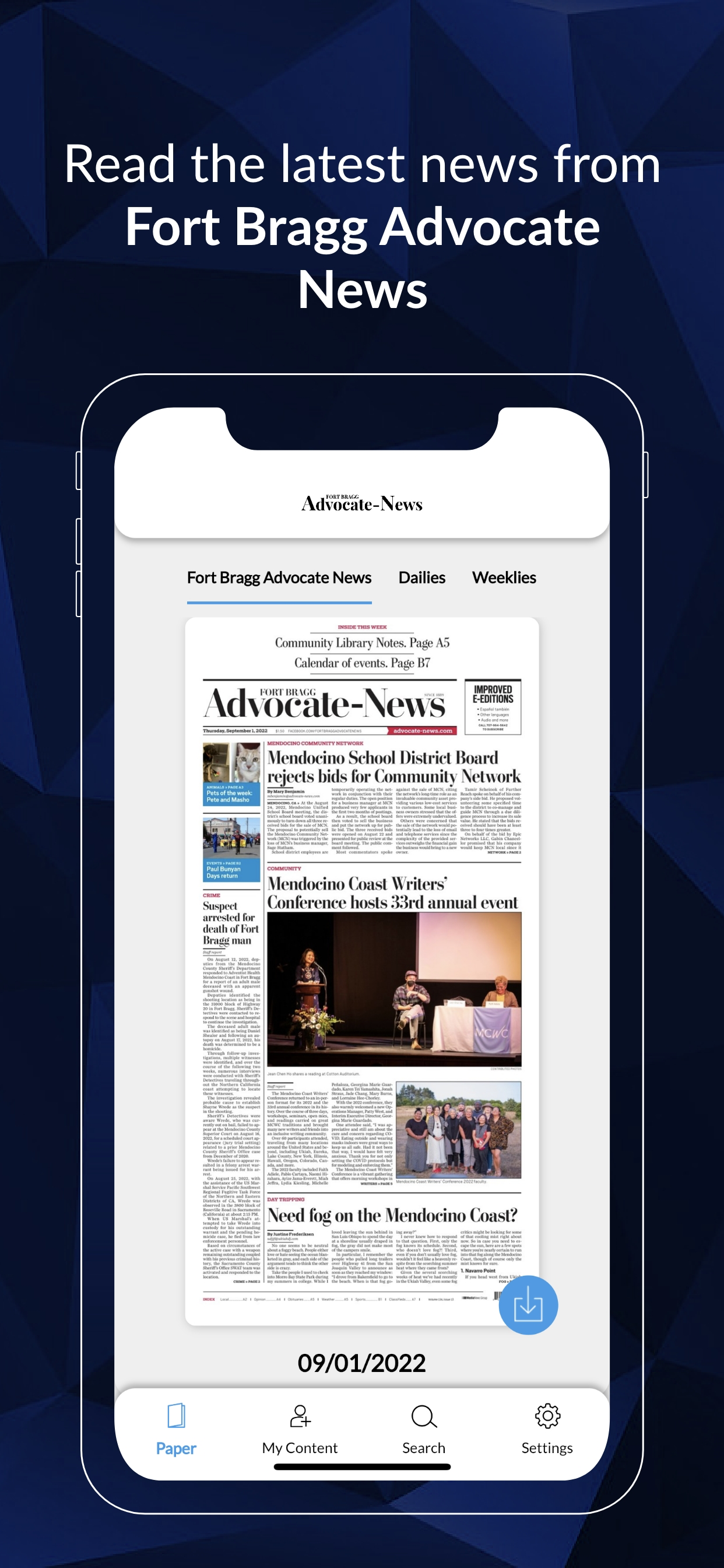 Fort Bragg Advocate e-Edition