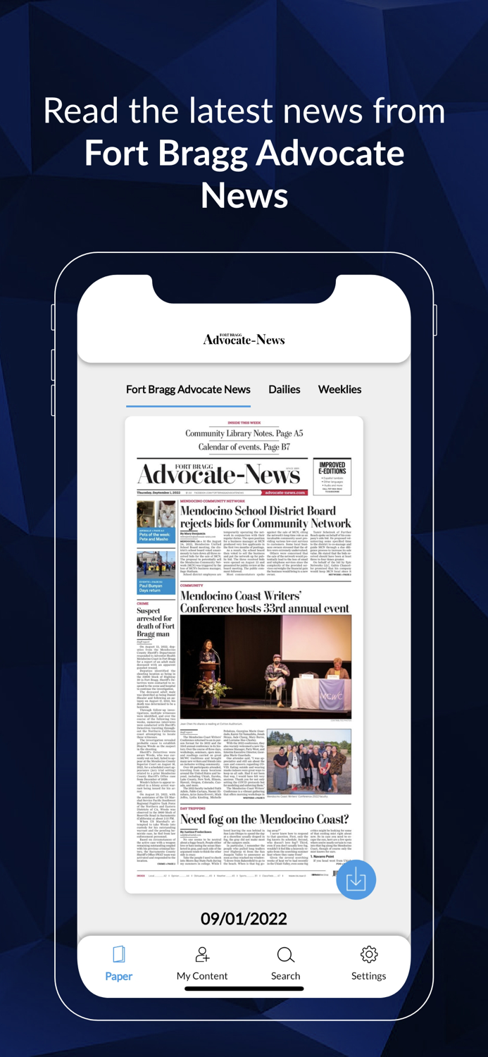 Fort Bragg Advocate e-Edition