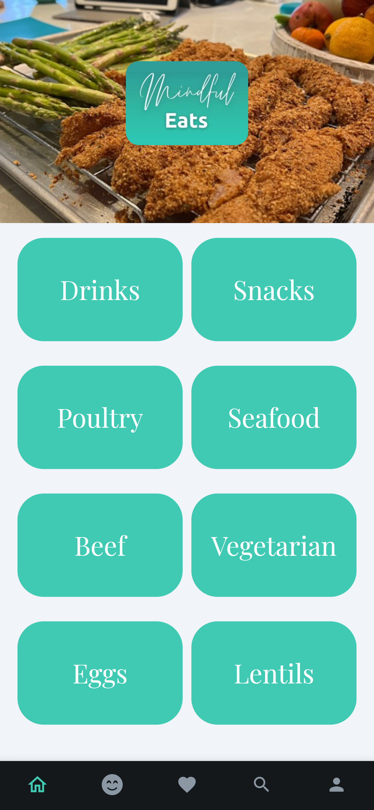Mindful Eats Recipe App