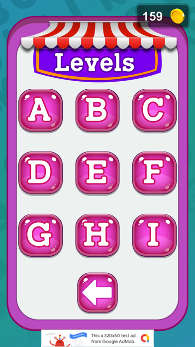 Montessori ABC Letter Tracing Screenshot