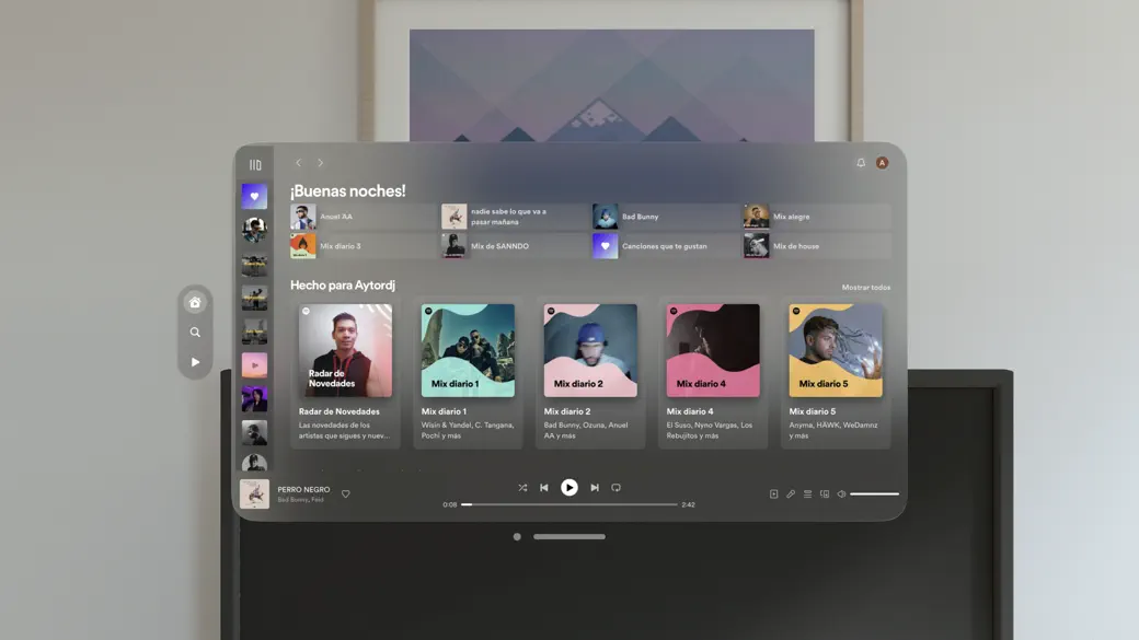 WaveWear for Spotify screenshot 1