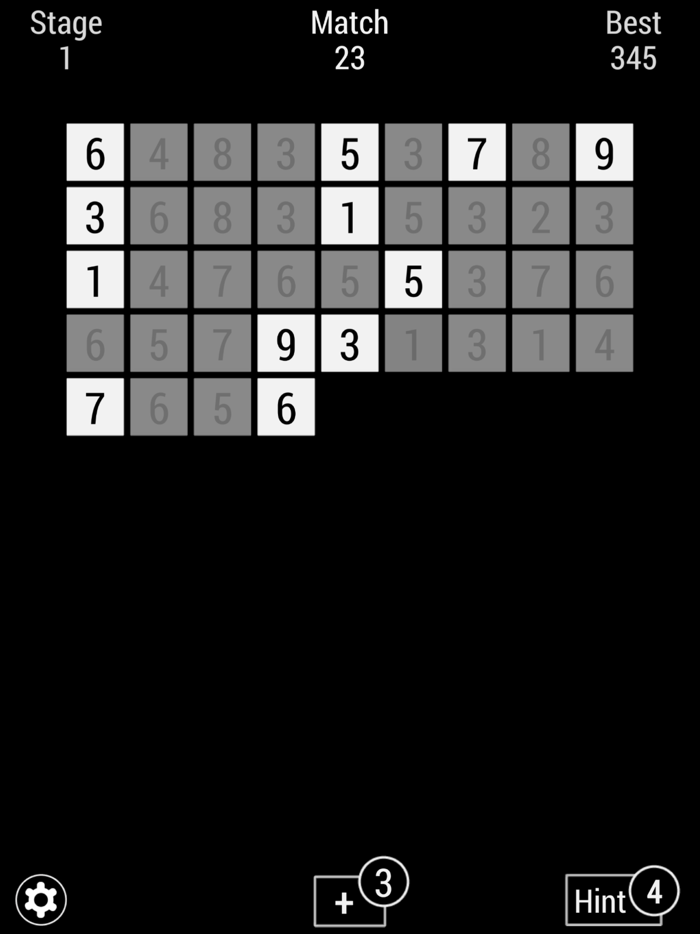 Number Match Puzzle Game
