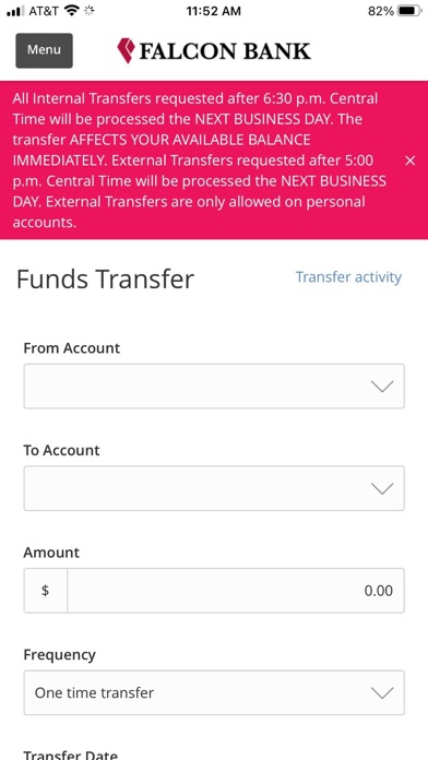 Falcon Bank Mobile Money Screenshot 3 - AppWisp.com Falcon Bank Mobile Money Screenshot 3 - AppWisp.com