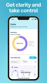 debt payoff planner & tracker iphone screenshot 4
