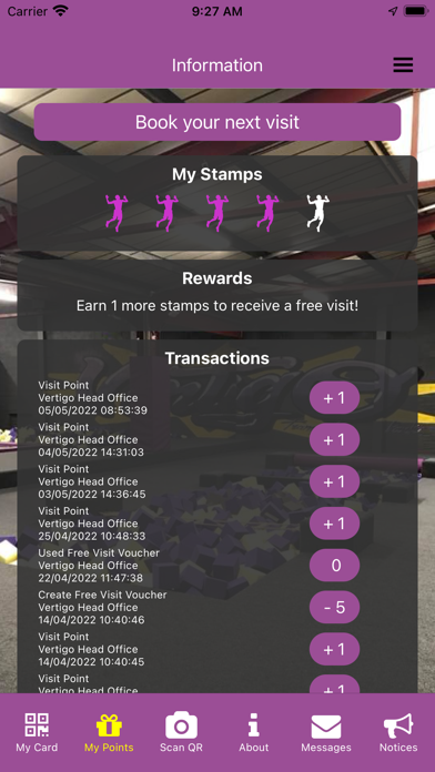 Vertigo Trampoline Park Screenshot