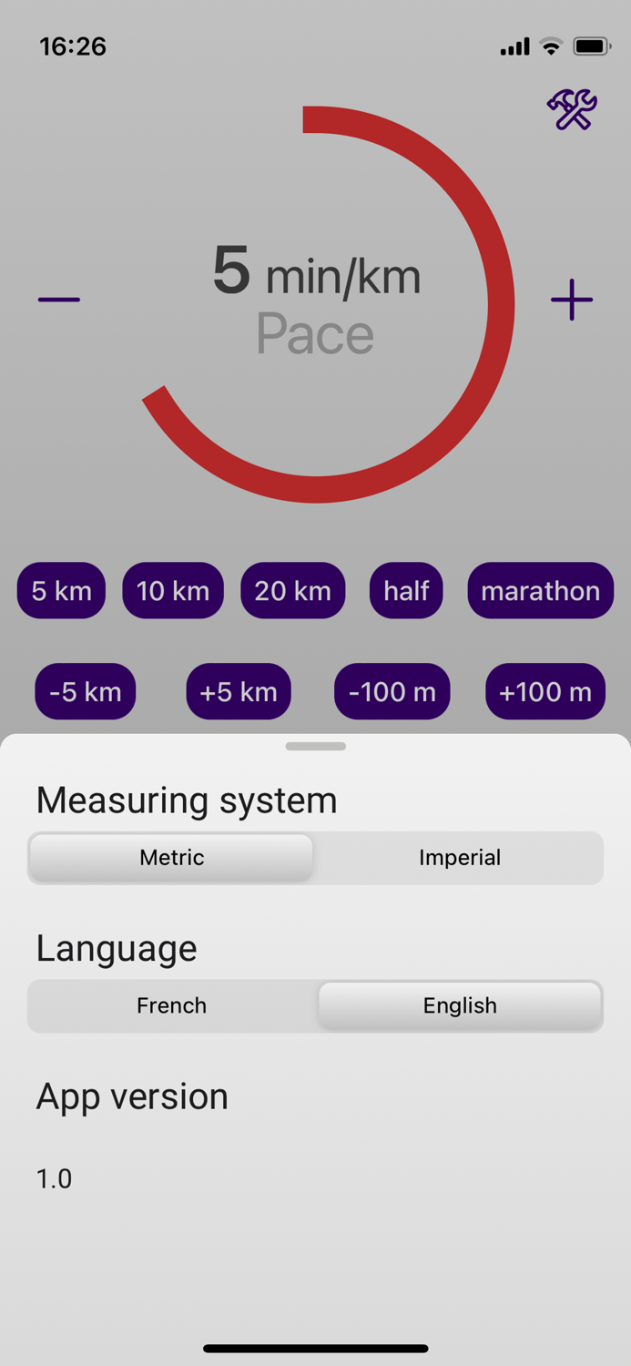 Pace Running Calculator