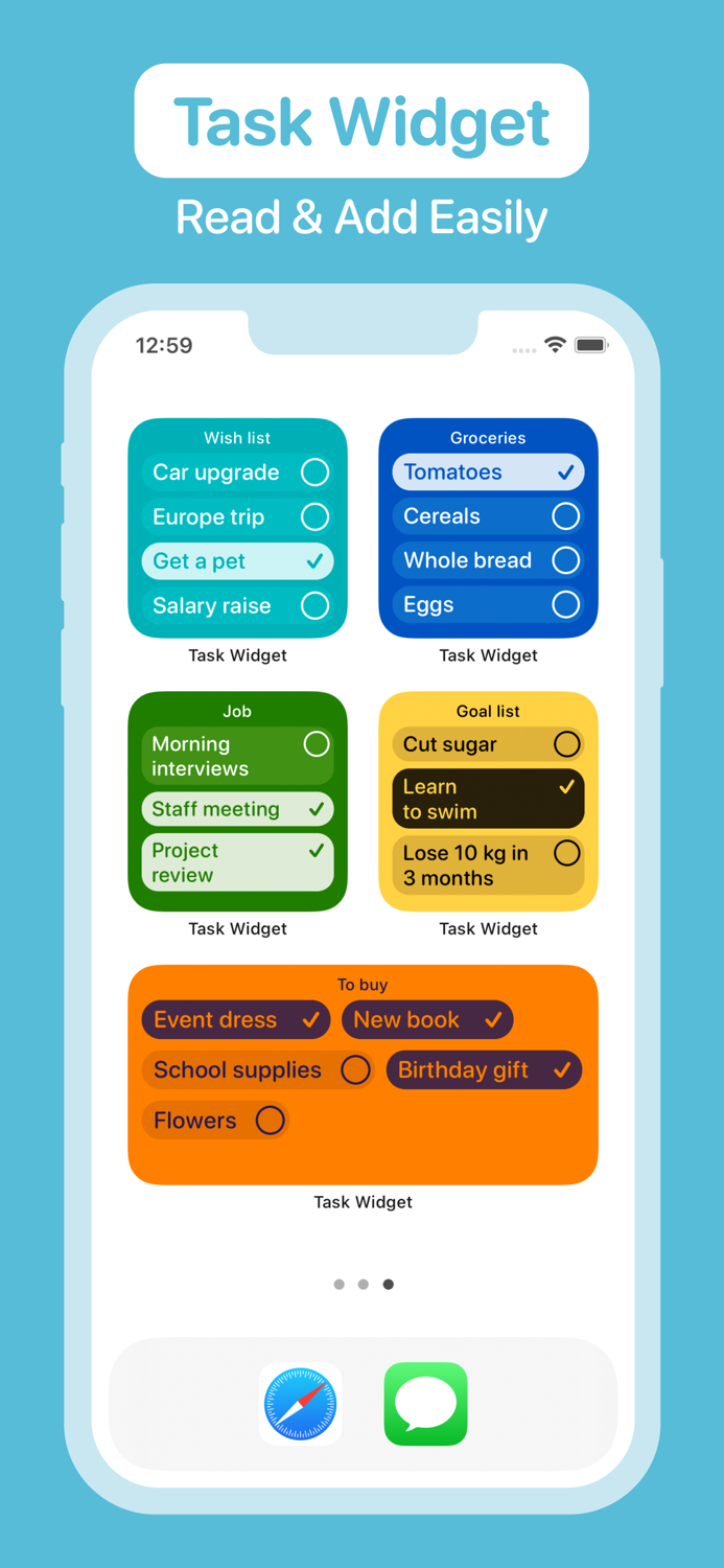 To Do List Widget Daily Tasks