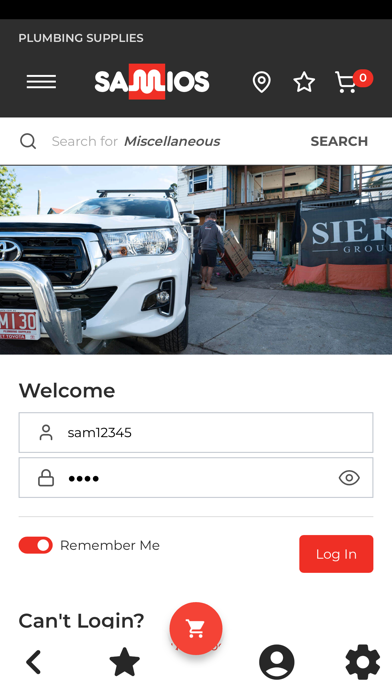 Screenshot 3 of Samios Plumbing Supplies App