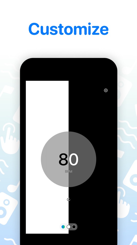 #3. BPM Counter & Tap Tempo Finder (iOS) 由: Oleg Preobrazhensky