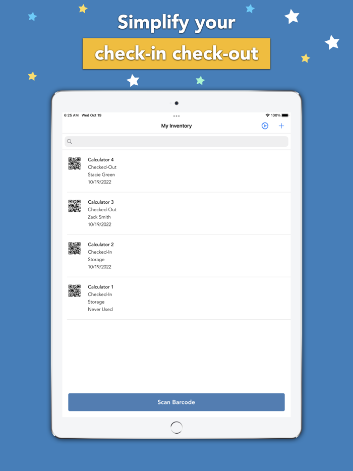 Easy Check-In Check-Out System