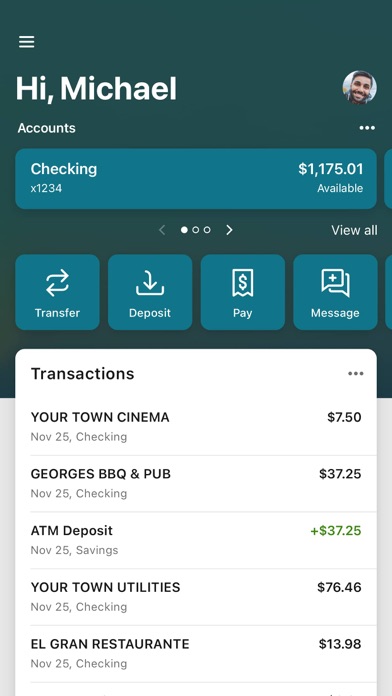 Screenshot 1 of West Valley National Bank App