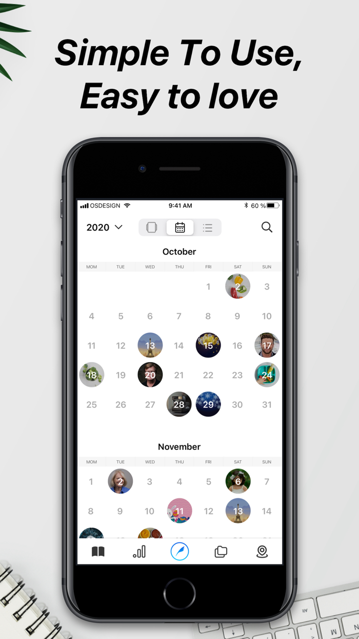 Bullet Diary Journal with Lock