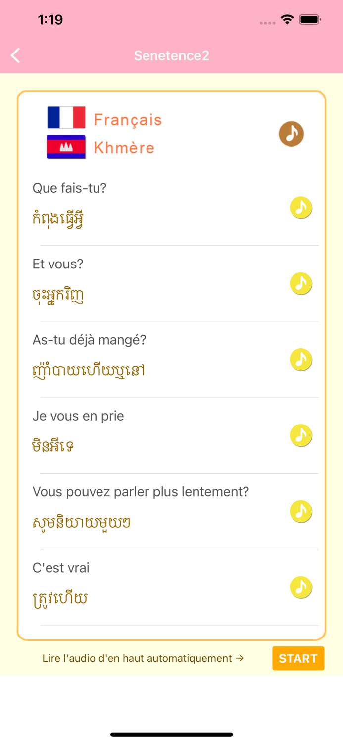 Langue Khmère -Cambodge-