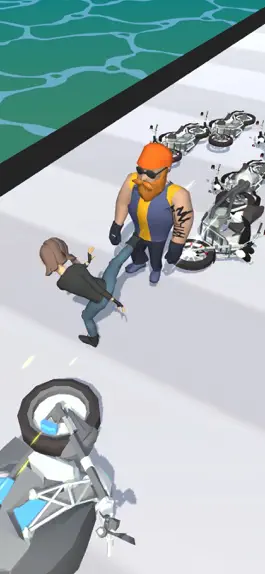 Game screenshot Mad Gang Bikers Fight apk