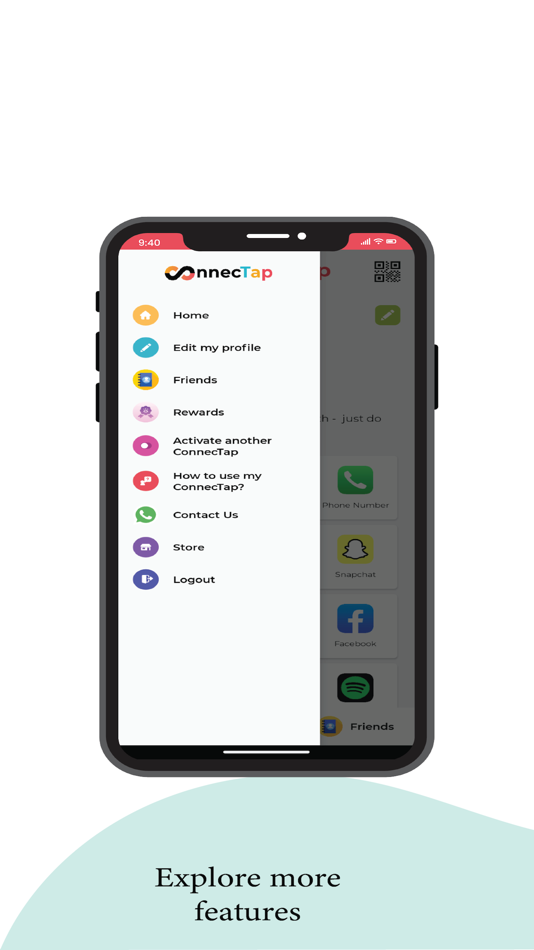 #1. ConnecTap (iOS) Podle: Mindcrew technologies pvt ltd