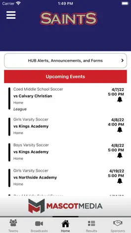 Game screenshot Christian Academy Athletics apk